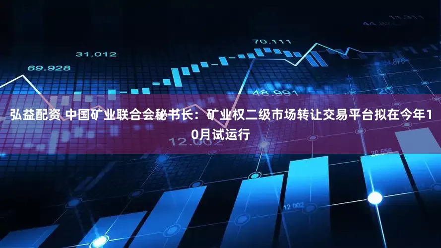 弘益配资 中国矿业联合会秘书长：矿业权二级市场转让交易平台拟在今年10月试运行