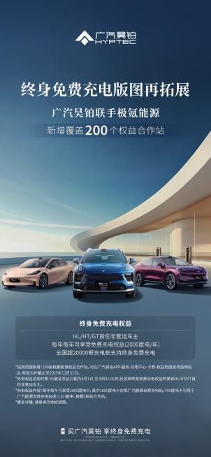 红河配资 新增200个极氪能源权益合作站! 广汽昊铂终身免费充电版图再拓展